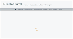 Desktop Screenshot of ccolstonburrell.com